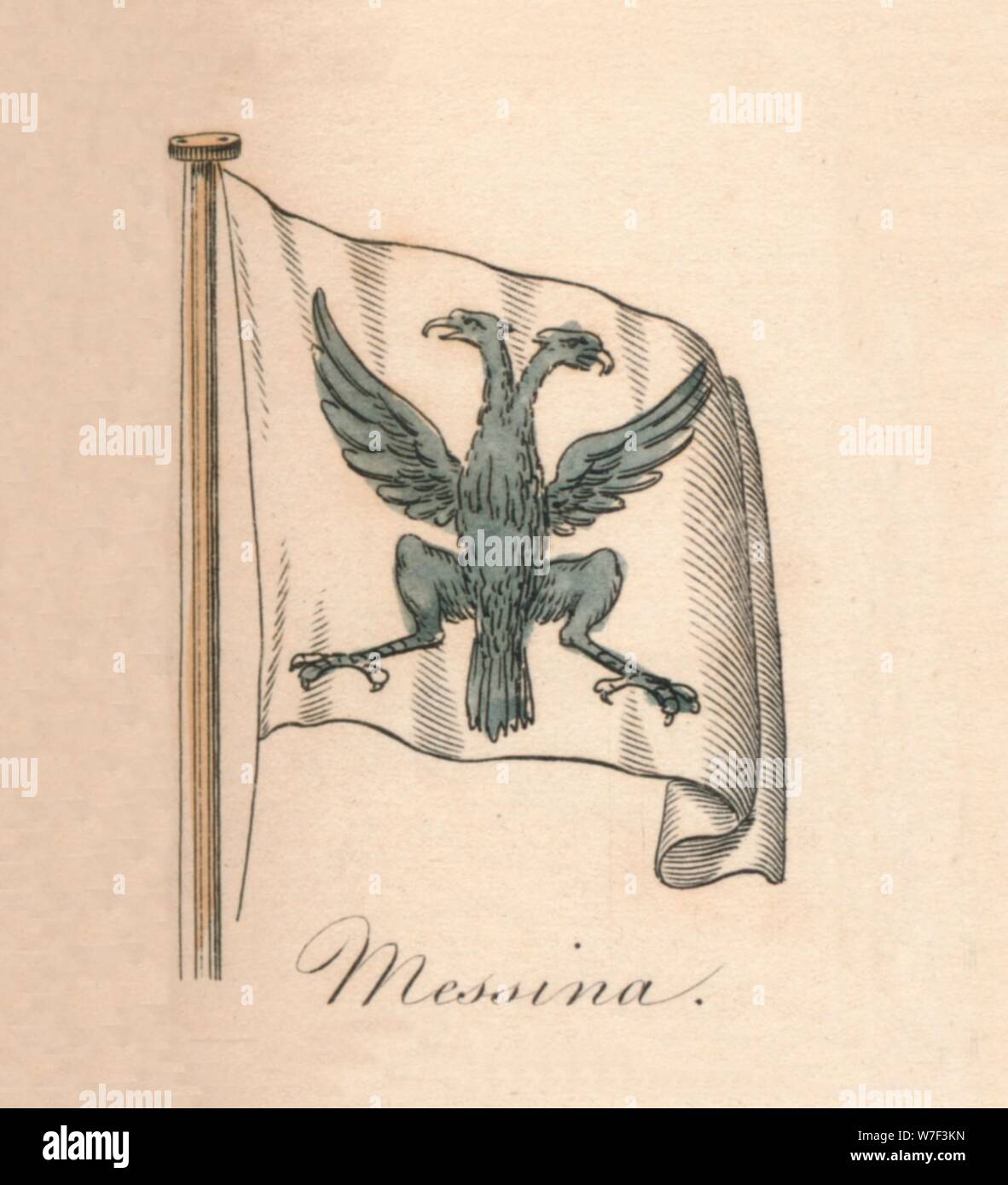 'Messina', 1838. Artist: Unknown. Stock Photo