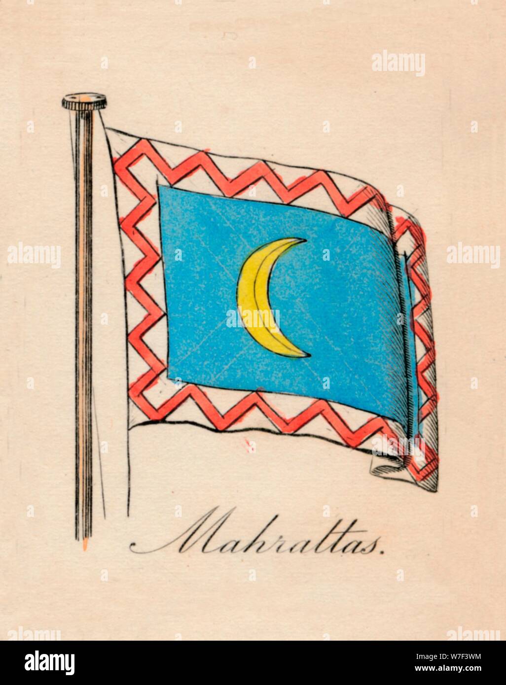 'Mahrattas', 1838. Artist: Unknown. Stock Photo