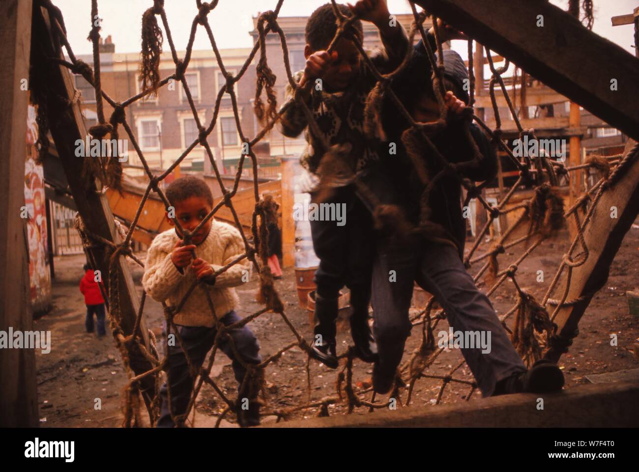 Notting Hill Adventure Playground, London, 1972. Artist: CM Dixon. Stock Photo