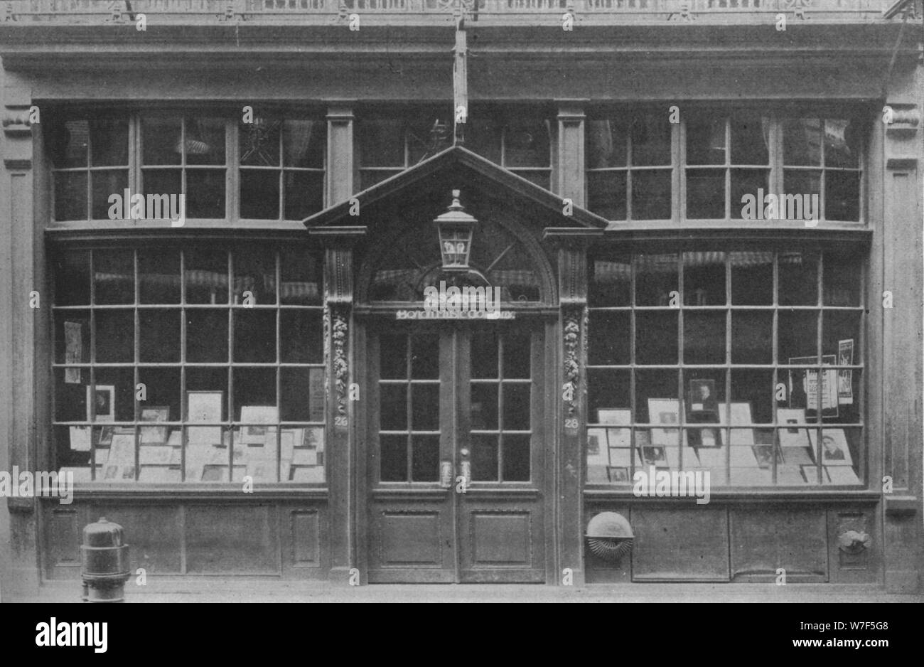 Shop front on West Street, Boston, Massachusetts, 1925. Artist: Unknown. Stock Photo