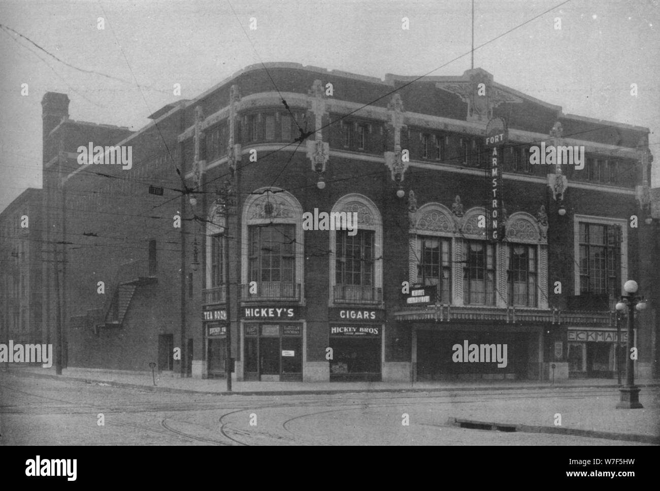 Front elevation, Fort Armstrong Theatre, Rock Island, Illinois, 1925
