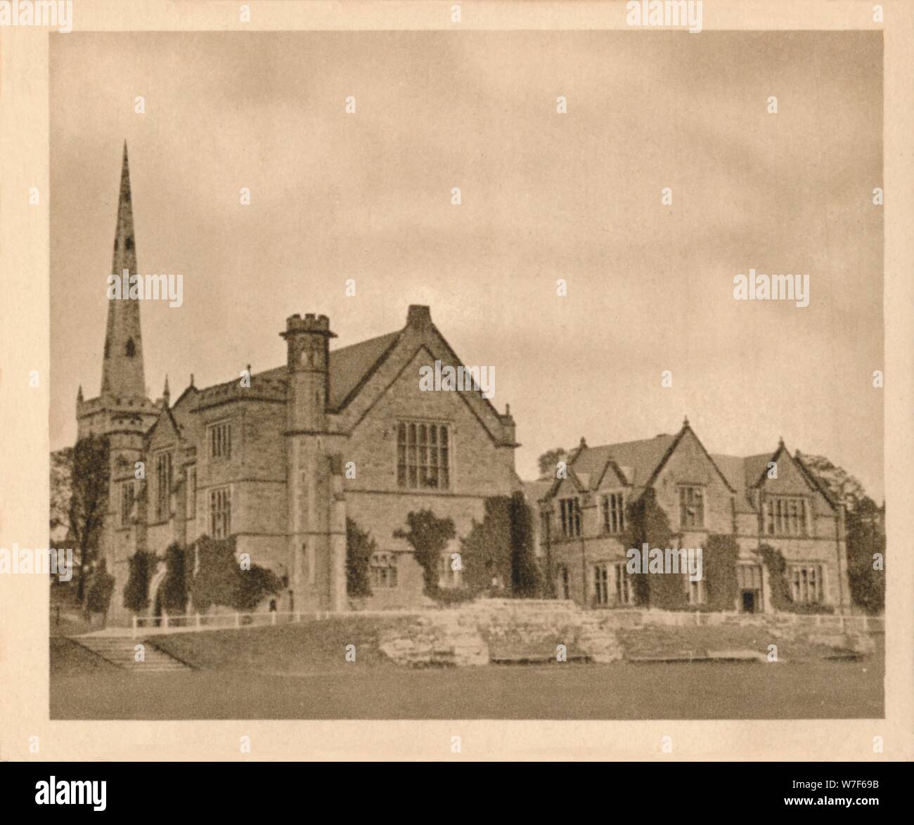 'Repton School', 1923. Artist Unknown Stock Photo Alamy