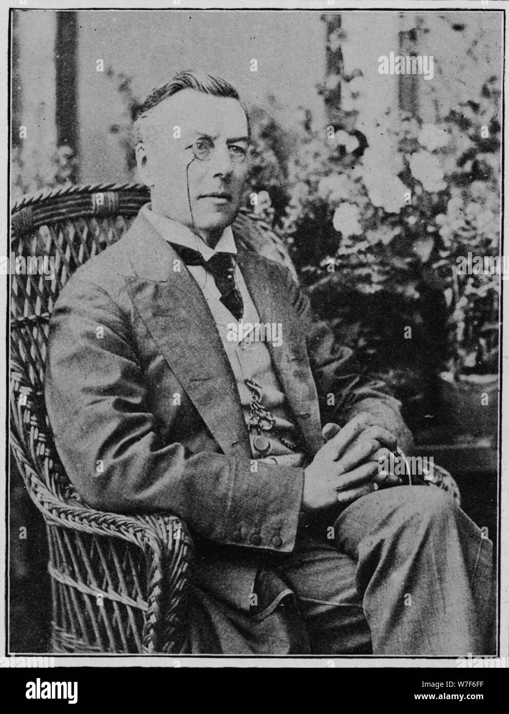 The Right Hon Joseph Chamberlain 1901 Artist John Arthur Draycott Stock Photo Alamy