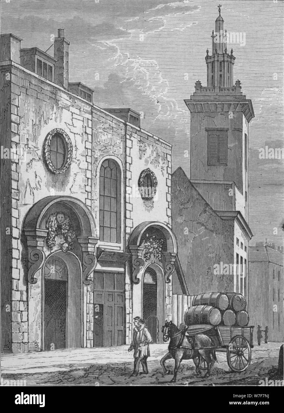 'College Hill Whittington's House', 1890. Artist Unknown Stock Photo