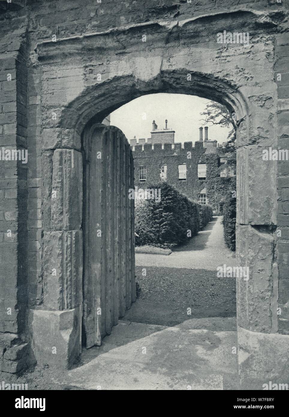'Entrance to the Provost's Lodge from Playing Fields', 1926. Artist