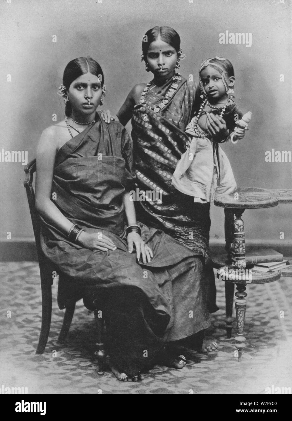 tamil ladies dress Black and White Stock Photos & Images motorcycle rally outfit