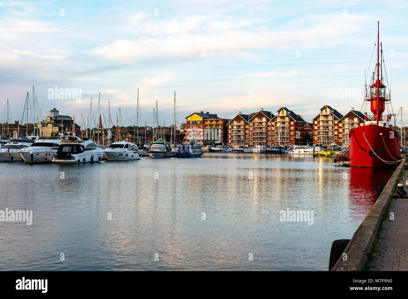 Waterfront Ipswich Suffolk England Stock Photo - Alamy