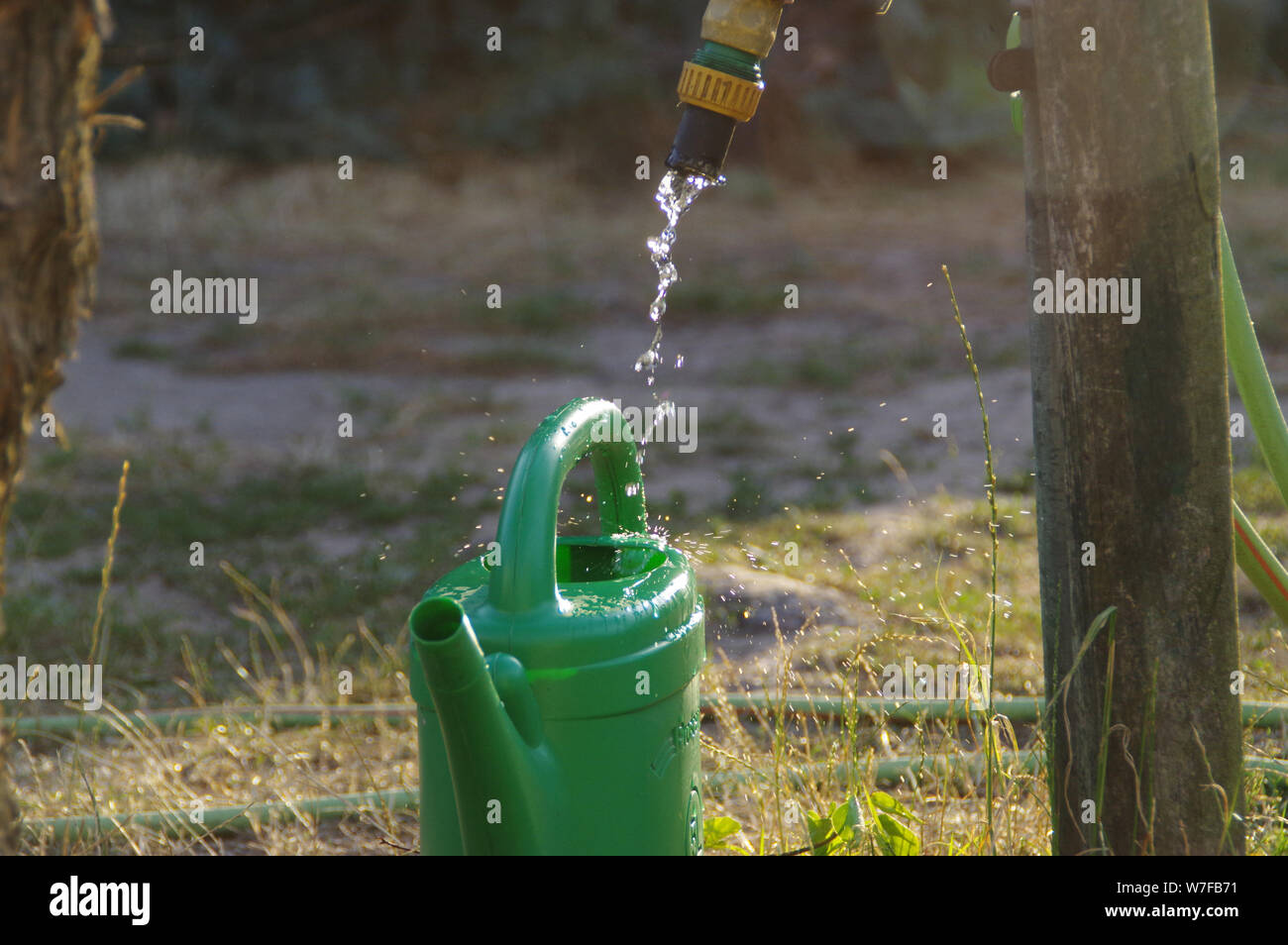 Filling watering can tap hires stock photography and images Alamy