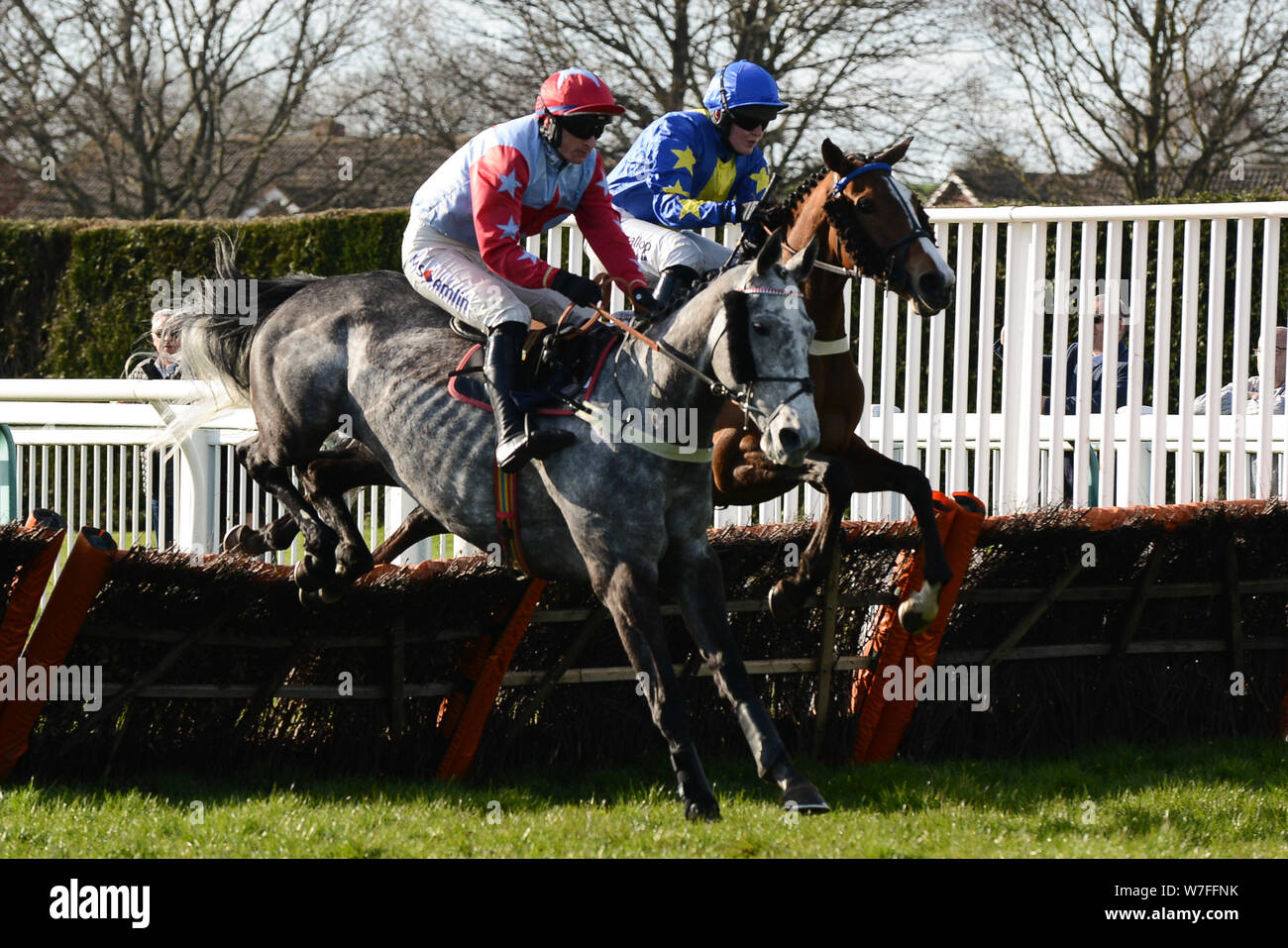 Alongside national hunt racecourse hi-res stock photography and images ...