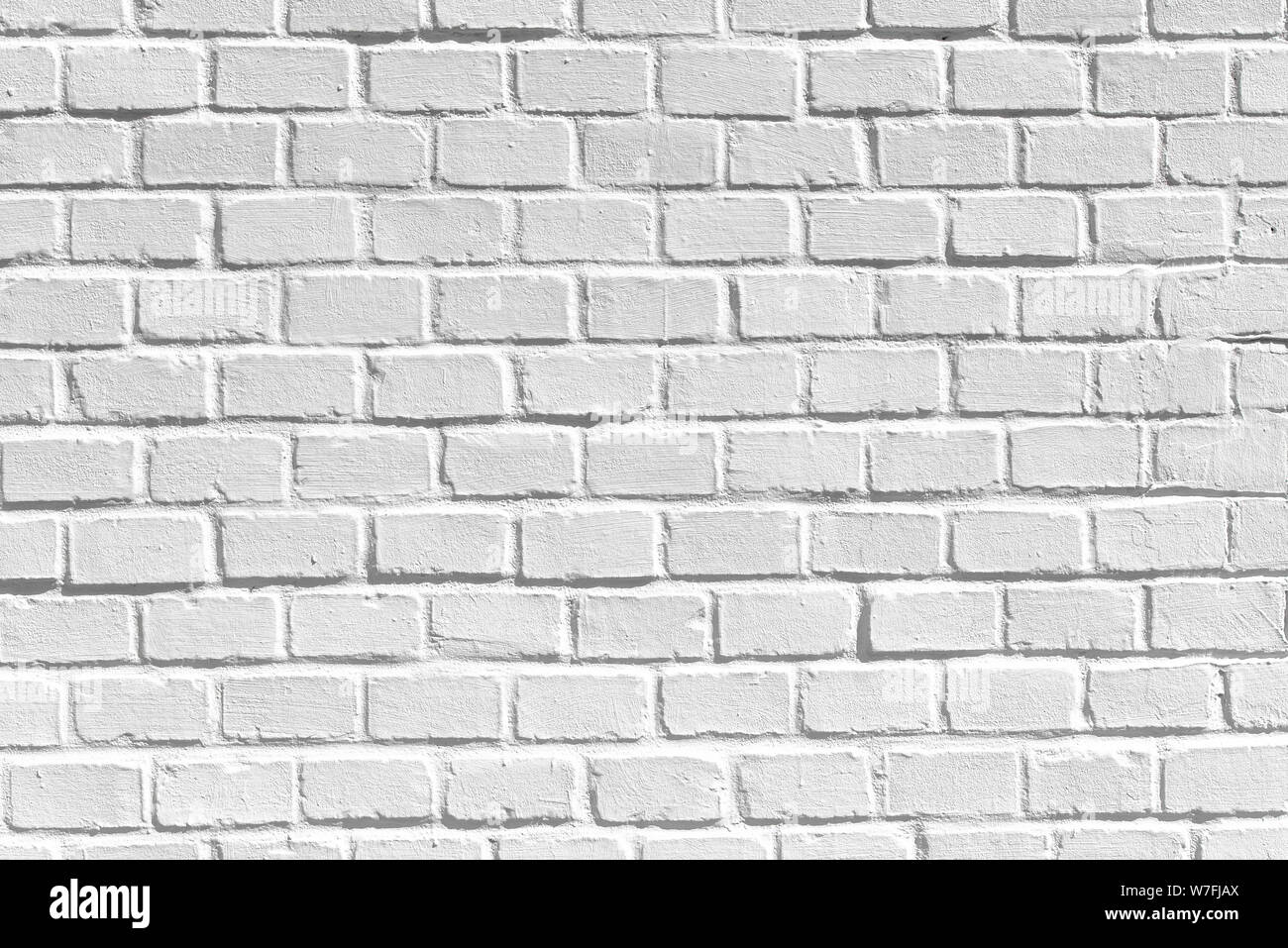 White Clean Brick Wall As Texture Background Or Backdrop High Resolution Picture Stock Photo Alamy