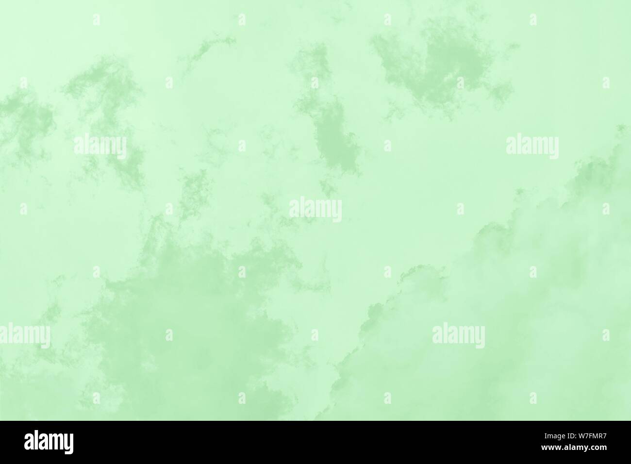 Green mint gradient color. Marble texture, patchy background Stock