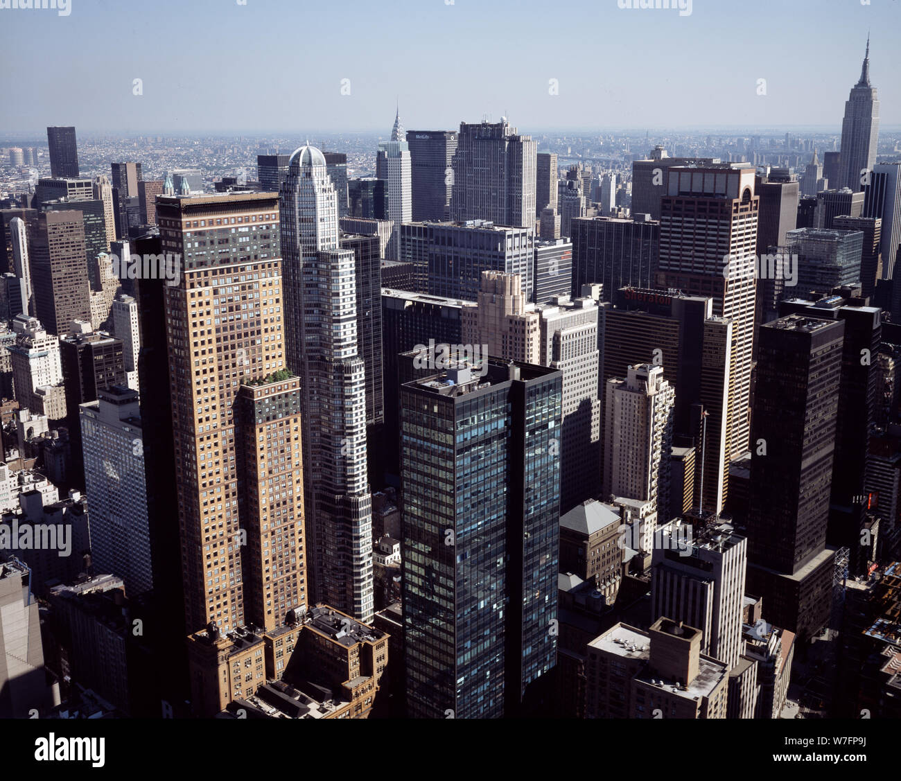 Aerial view of New York City Stock Photo - Alamy