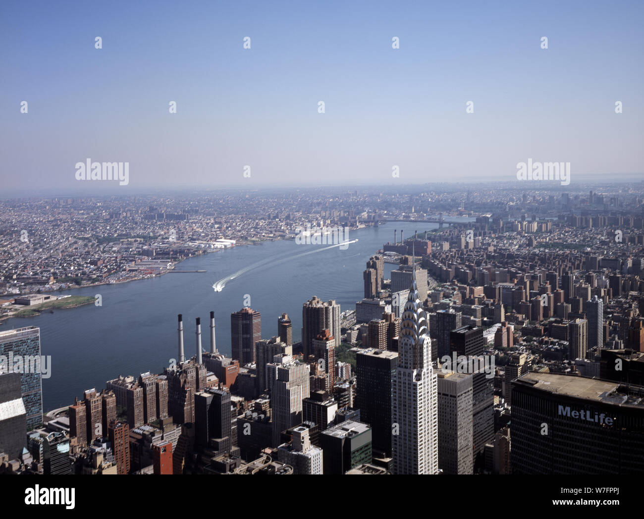 Aerial view of New York, New York Stock Photo - Alamy