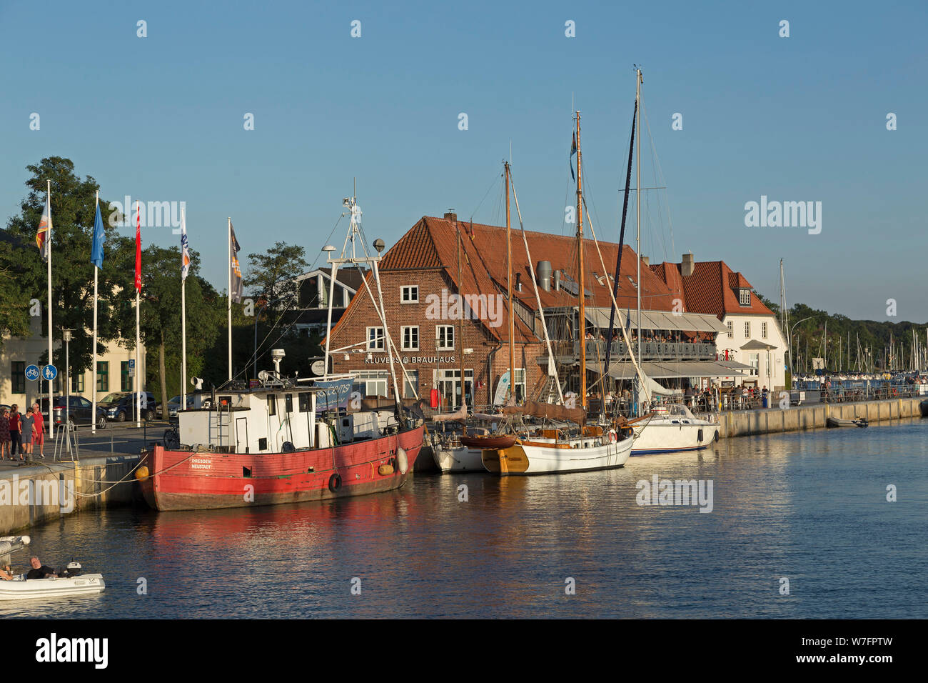 harbour, Neustadt in Holstein, SchleswigHolstein, Germany Stock Photo