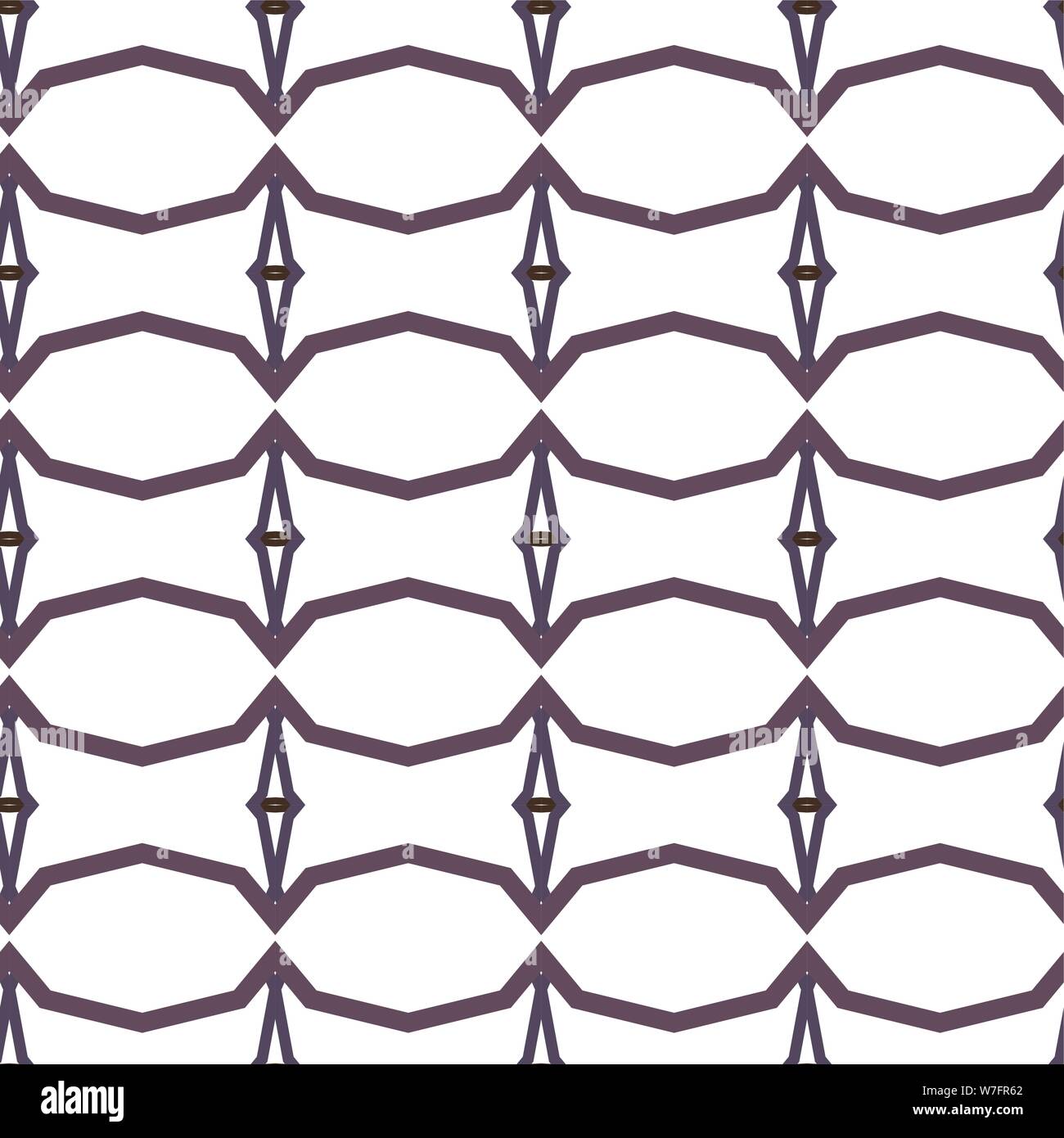 Seamless geometric ornamental vector pattern. Abstract background Stock ...