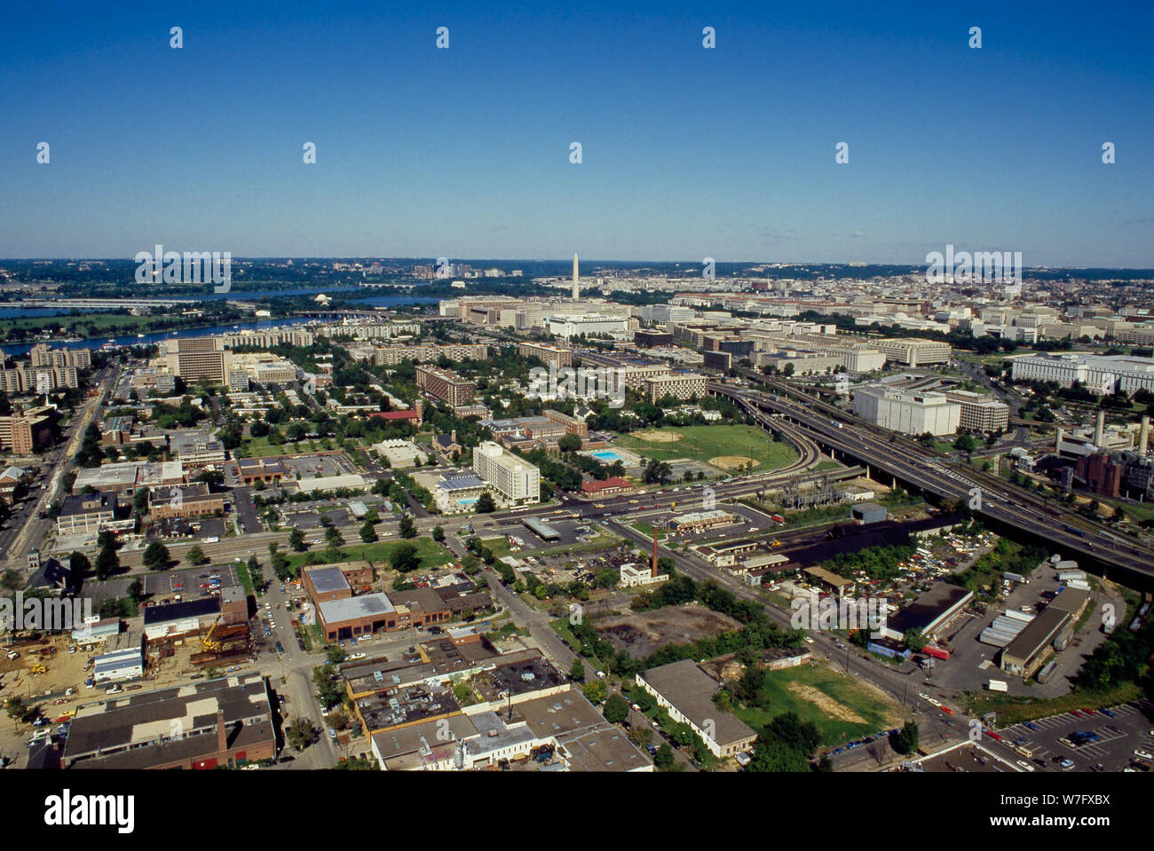 Aerial View Of Southwest Washington D C Stock Photo Alamy Aerial View Of Southwest Washington D C Stock Photo Alamy
