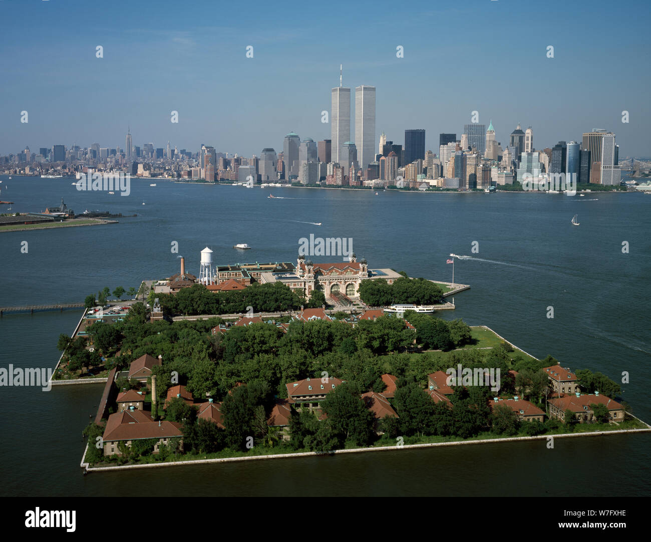 ellis island from jersey city