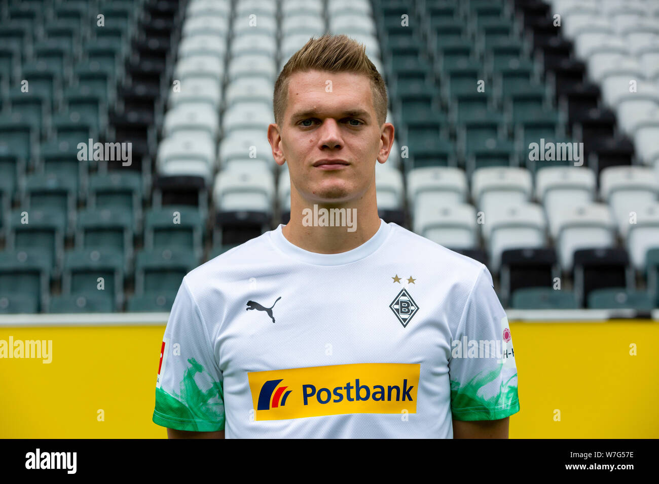 football, Bundesliga, 2019/2020, Borussia Moenchengladbach, press photo shooting, portrait, Matthias Ginter Stock Photo