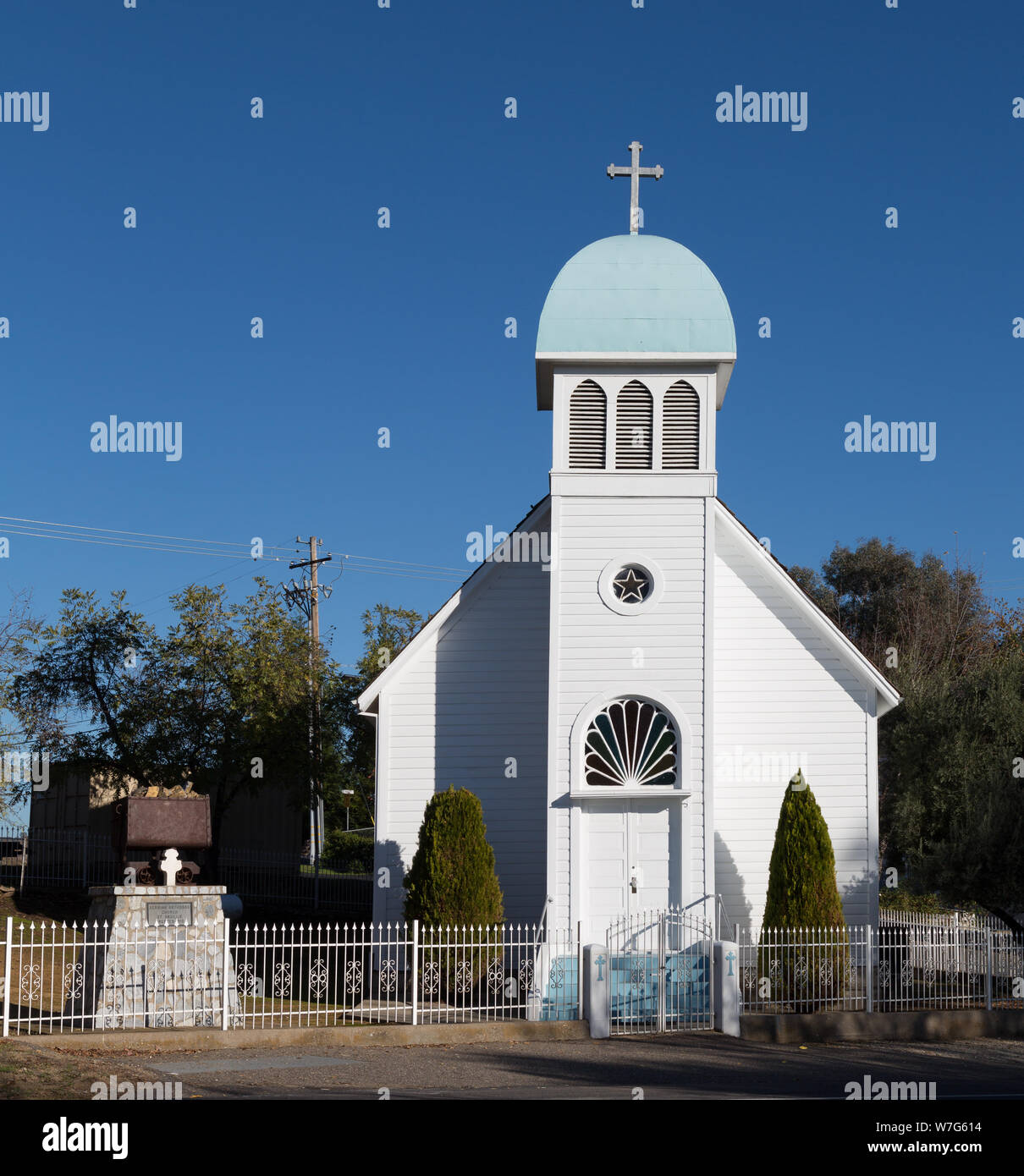 Angels Camp, California's most famous Gold Rush town Stock Photo Alamy