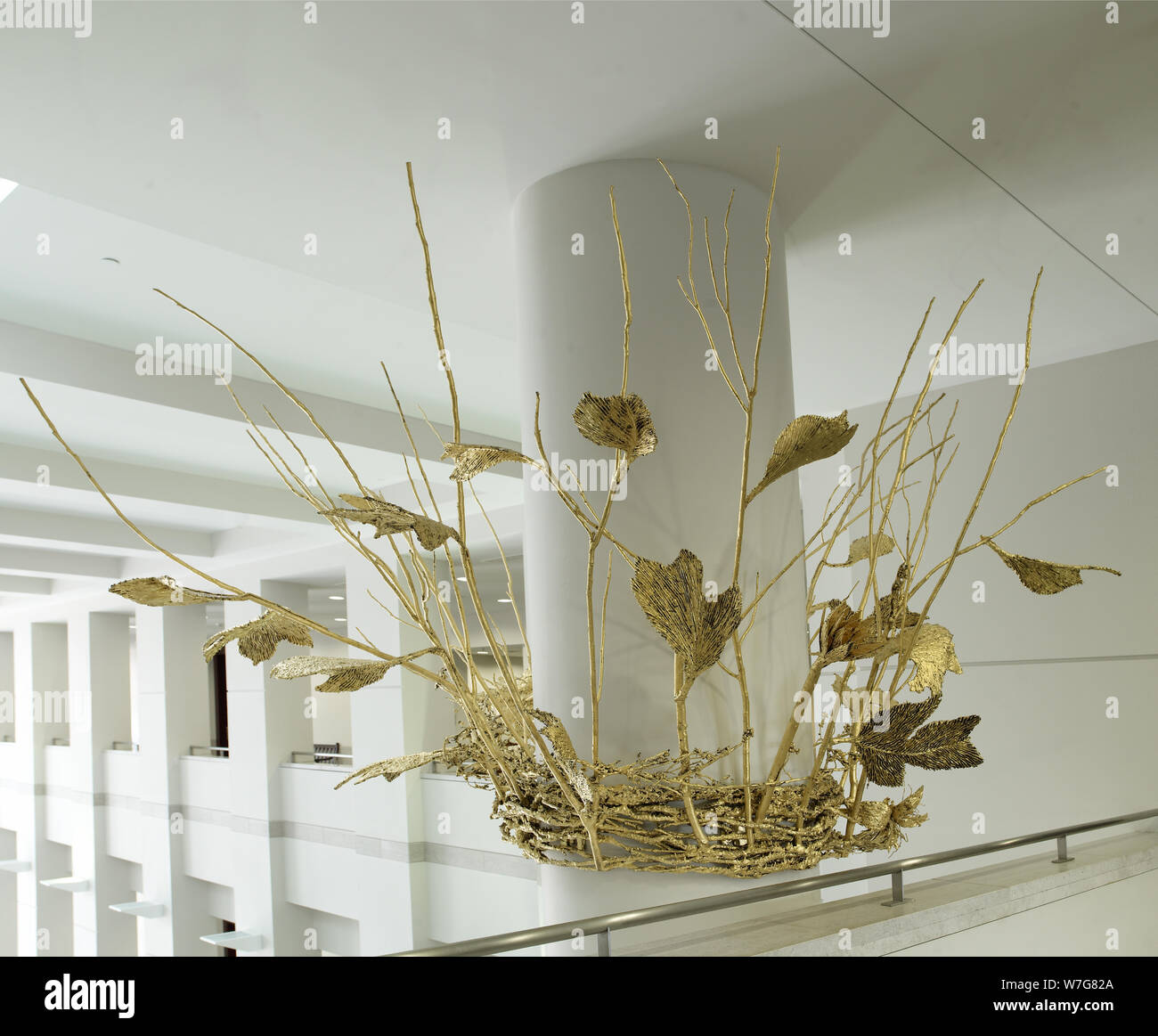 Architectural art Poplar and Iris (Garden of Justice) interior of James ...