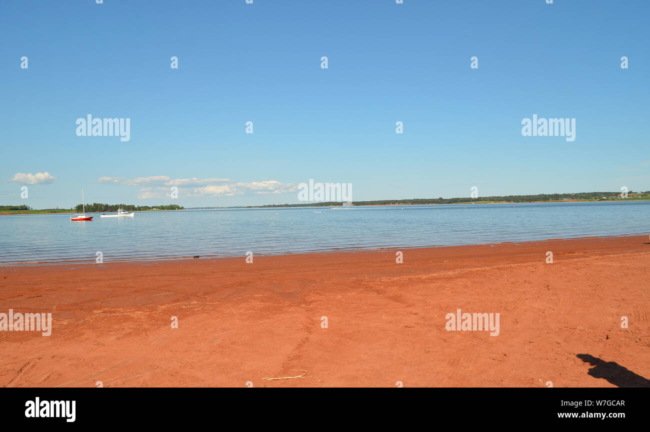 Summer on Prince Edward Island View of West River from Rice Point Stock Photo Alamy