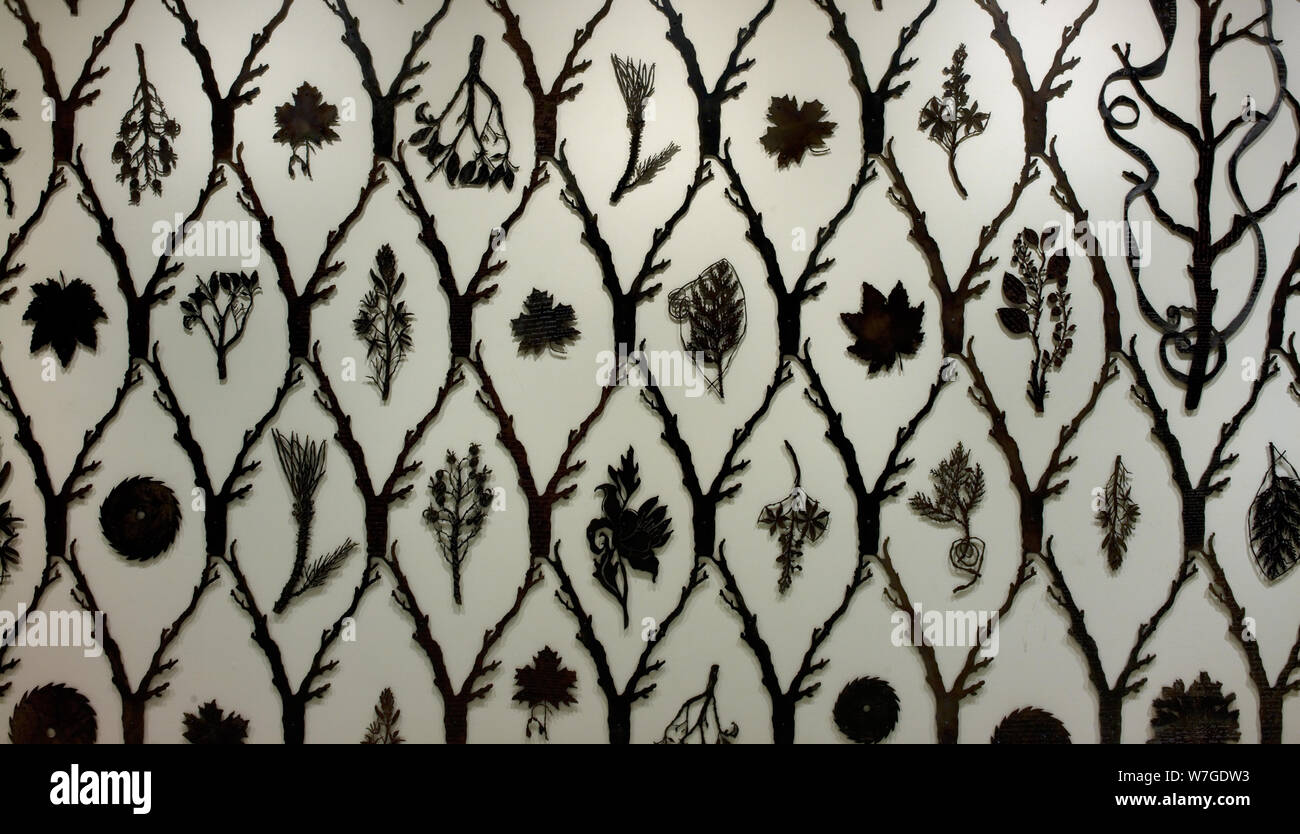Art at the U.S. Courthouse, Seattle, Washington Stock Photo
