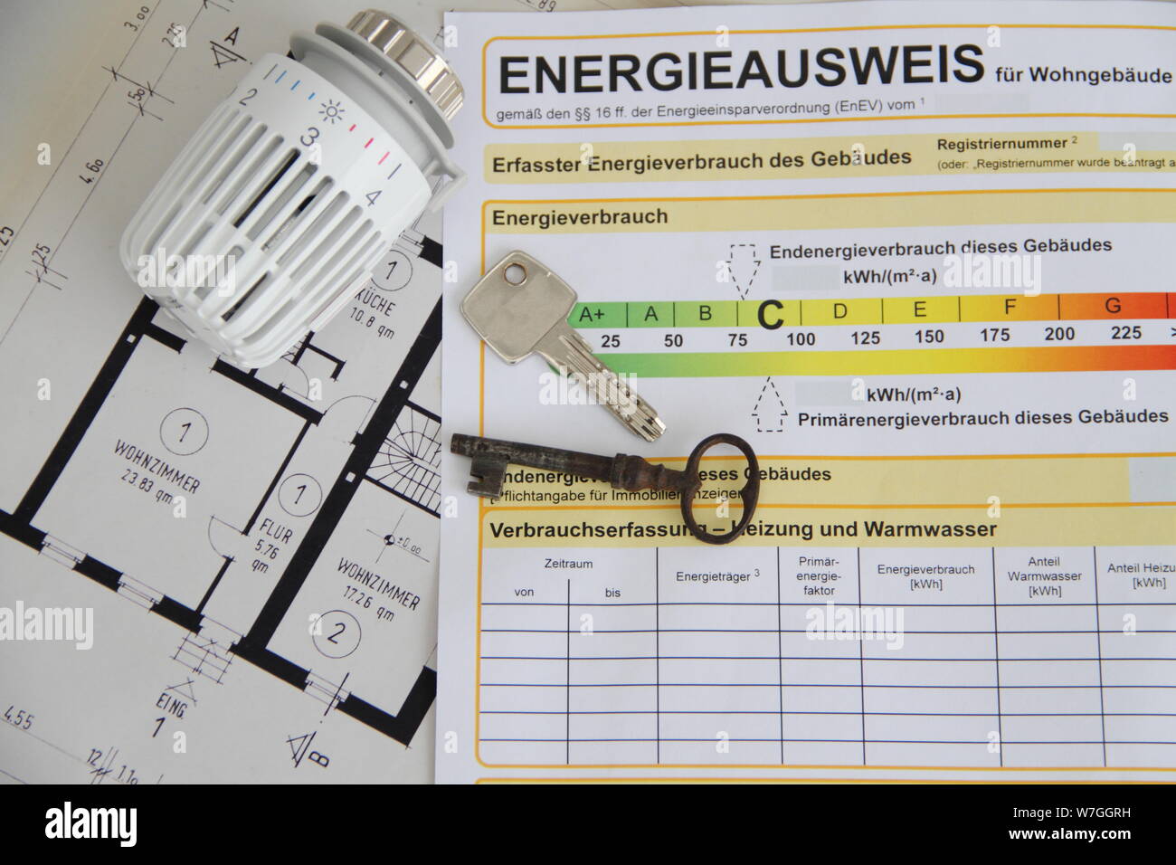 Heating insulation chart hi-res stock photography and images - Alamy
