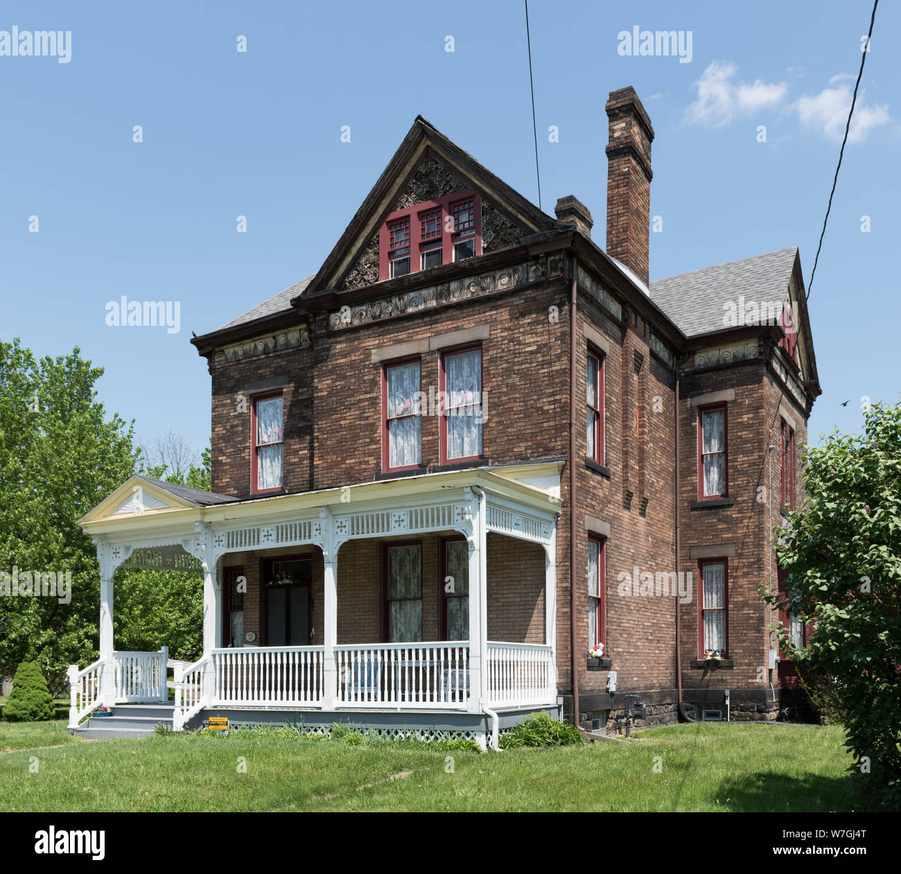 Attractive house in New Cumberland, West Virginia Stock Photo Alamy