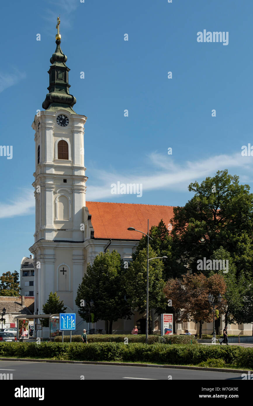 Church of the Holy Mother's Ascension, Novi Sad, Serbia Stock Photo