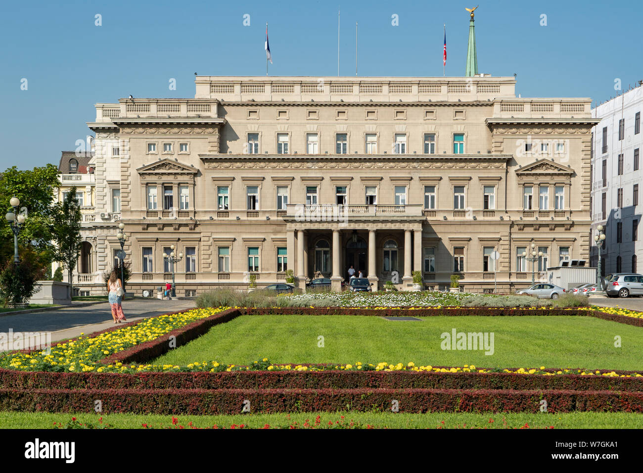 City Assembly Building, Belgrade, Serbia Stock Photo
