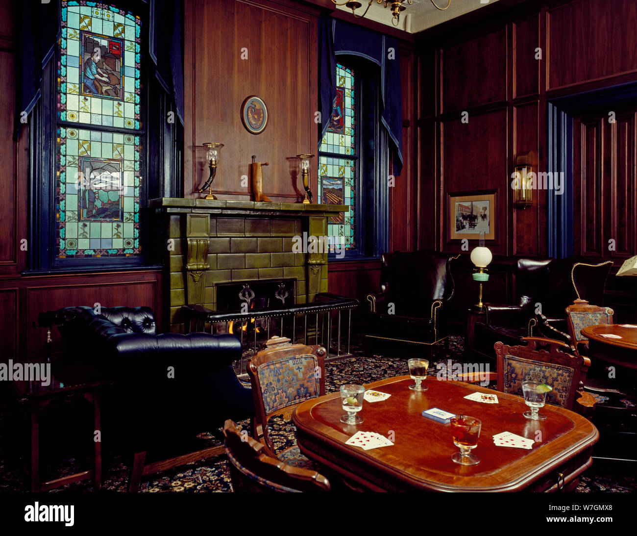 Bar At The Historic St James Hotel Built In The 1870s In Red Wing Minnesota Stock Photo Alamy