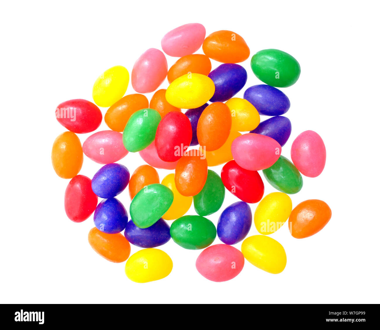 colorful candies isolated on white background Stock Photo - Alamy