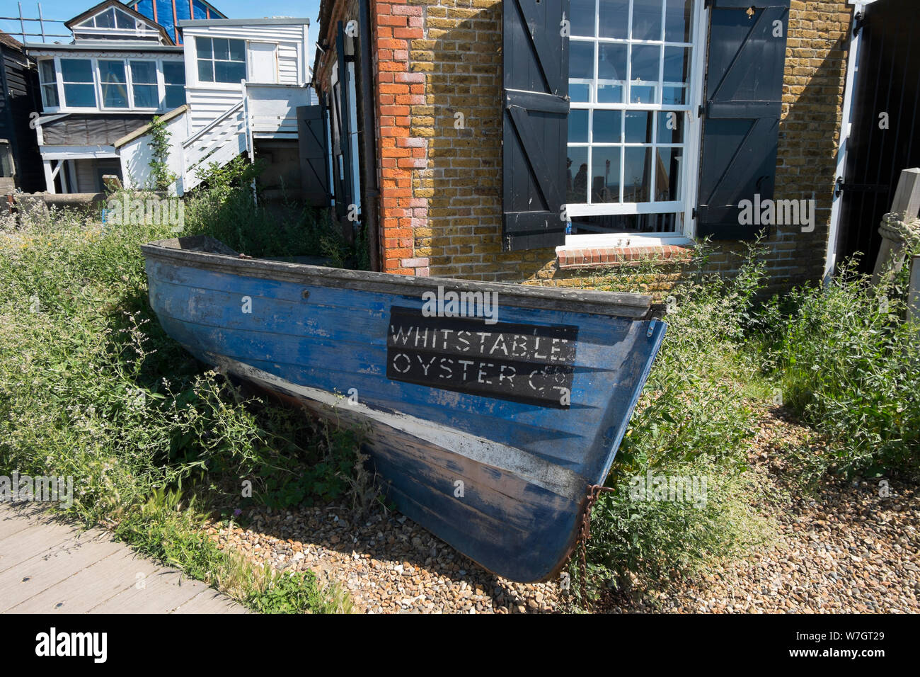 The Whitstable Oyster Company, former oyster store, now a seafood