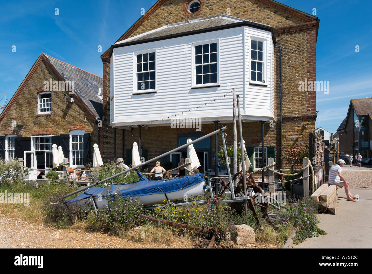 The Whitstable Oyster Company, former oyster store, now a seafood