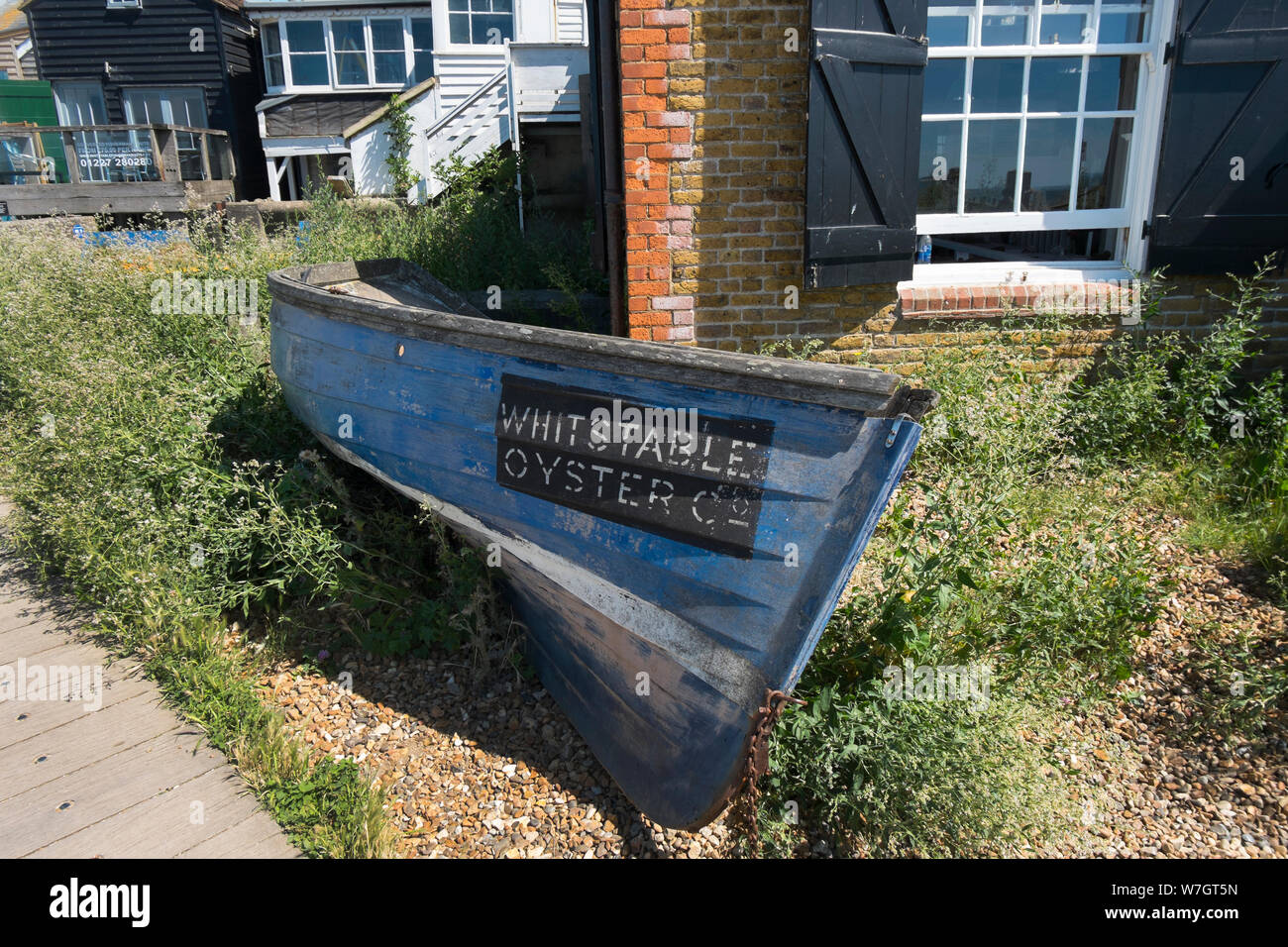 The Whitstable Oyster Company, former oyster store, now a seafood