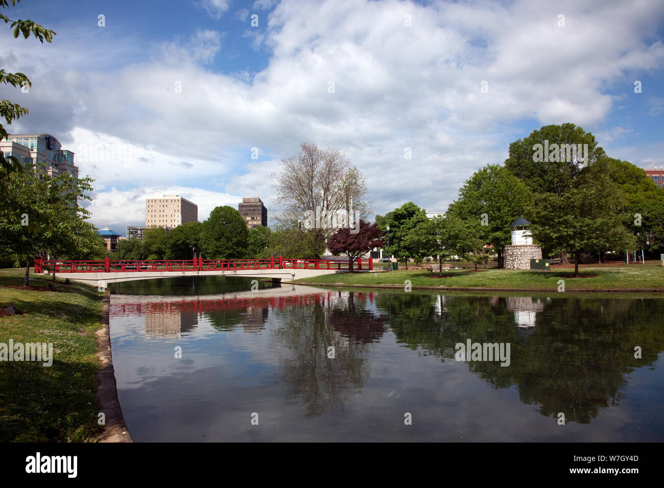 Big Spring Park in Huntsville, Alabama Stock Photo Alamy