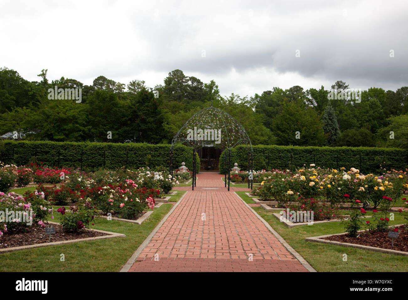 Birmingham Botanical Gardens Birmingham Alabama Stock Photo
