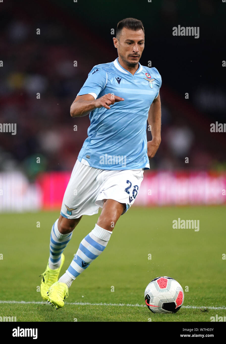 Lazio's Stefan Radu Stock Photo