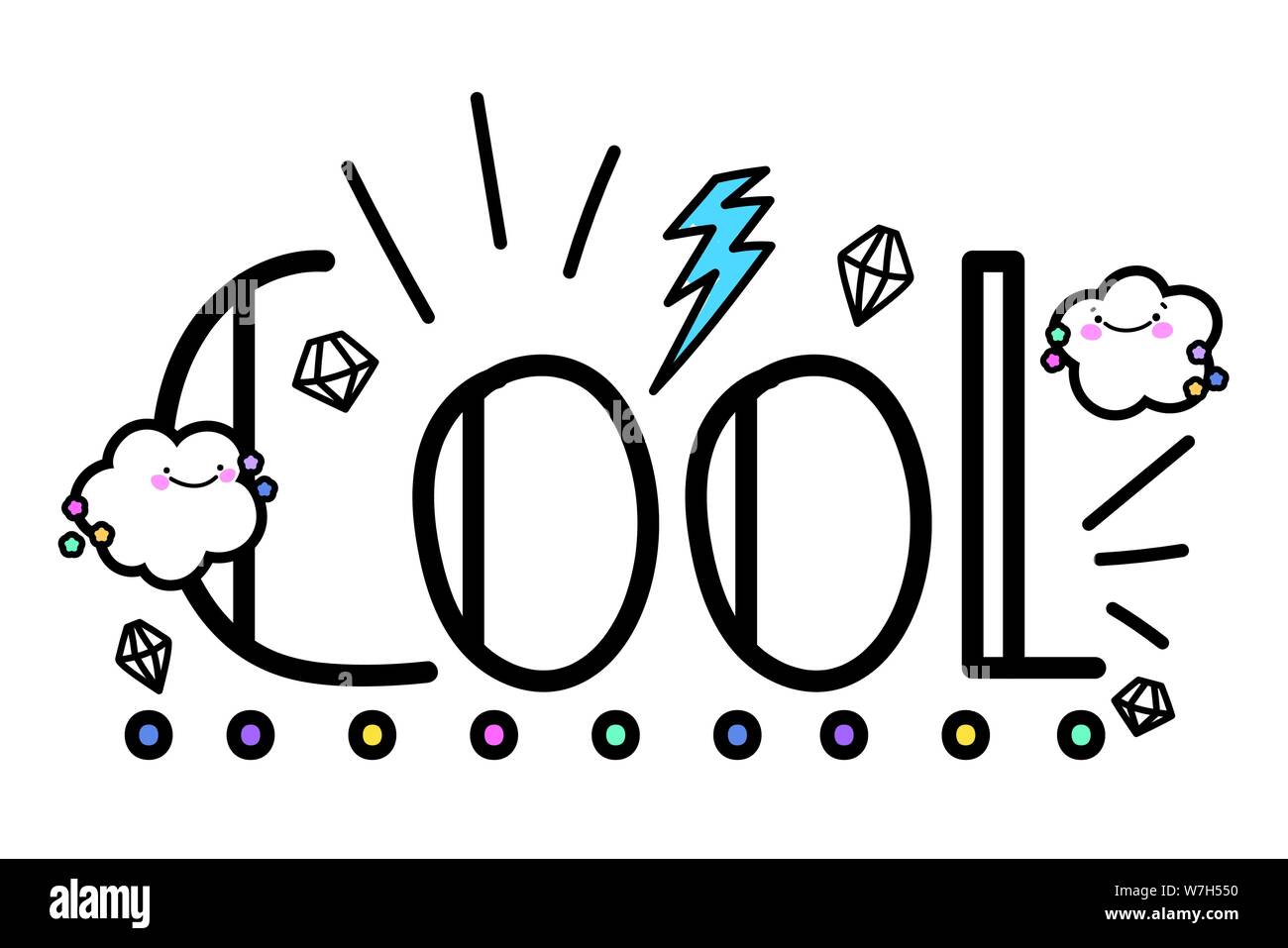 Cool Word Design Typography Message Note Feeling Think And Inspiration Cool Word Design Typography Message Note Feeling Think And Inspiration