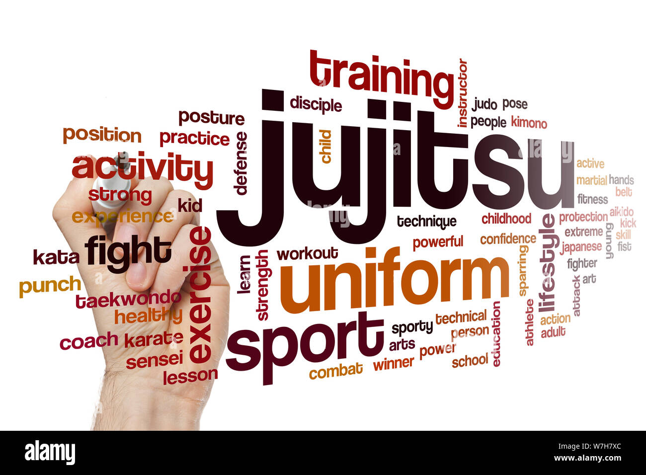 Judo word Cut Out Stock Images & Pictures Alamy