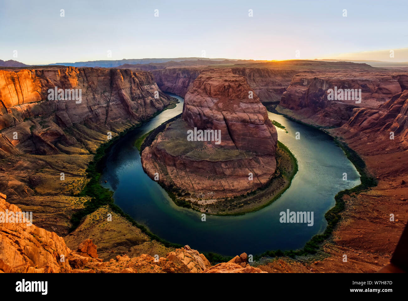 Horseshoe Bend, Page, Arizona Stock Photo Alamy