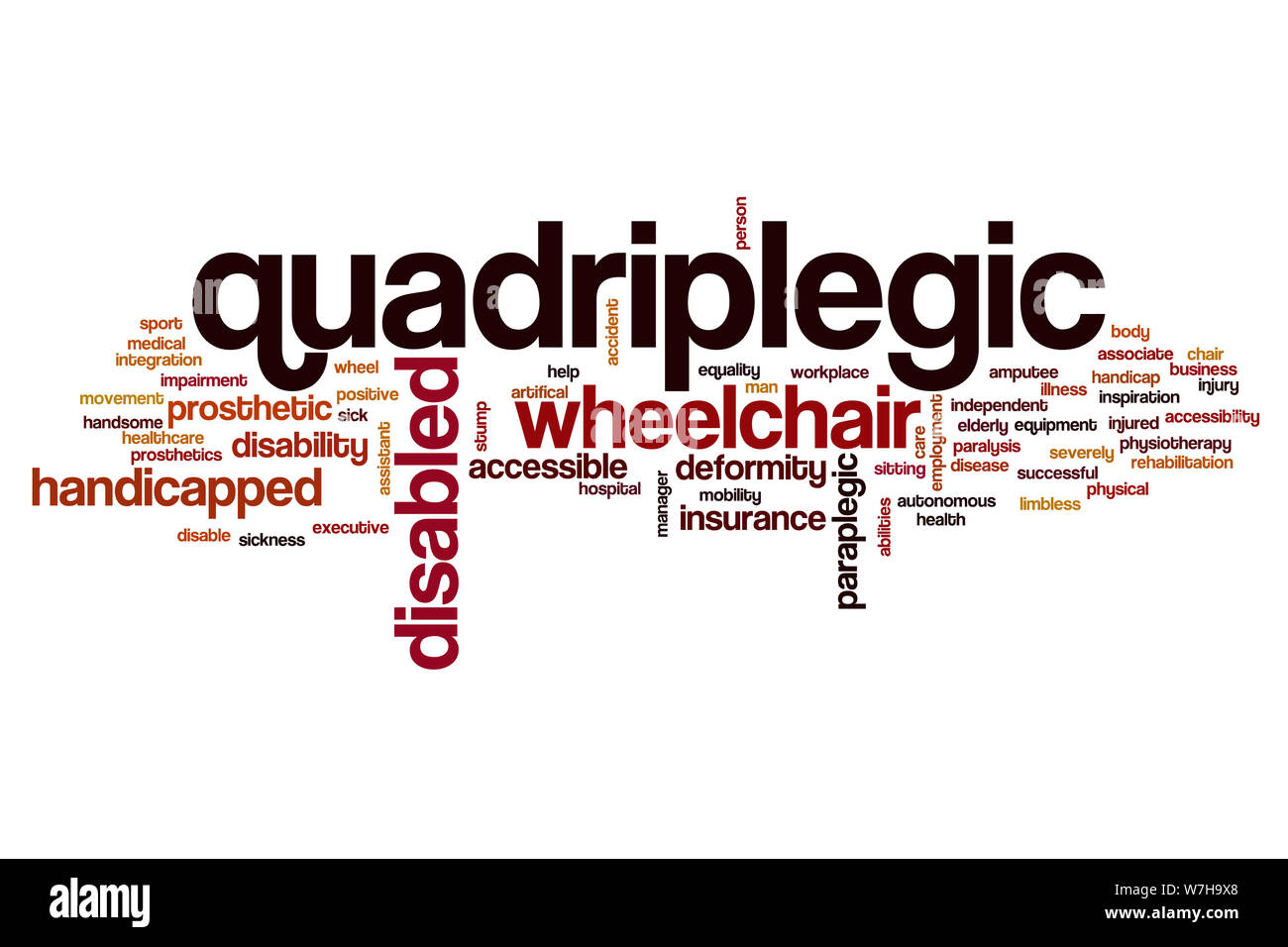 Quadriplegic Word Cloud Concept Stock Photo Alamy Quadriplegic Word Cloud Concept Stock Photo Alamy