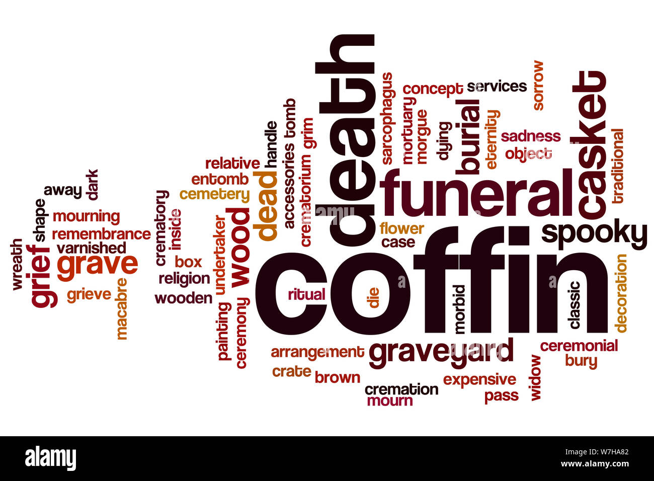 Coffin sarcophagus Cut Out Stock Images