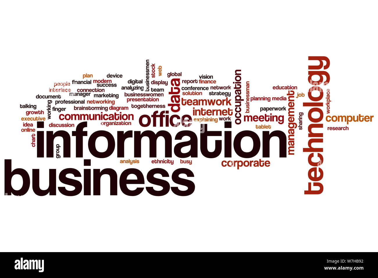 Business team financial report Cut Out Stock Images Pictures Alamy