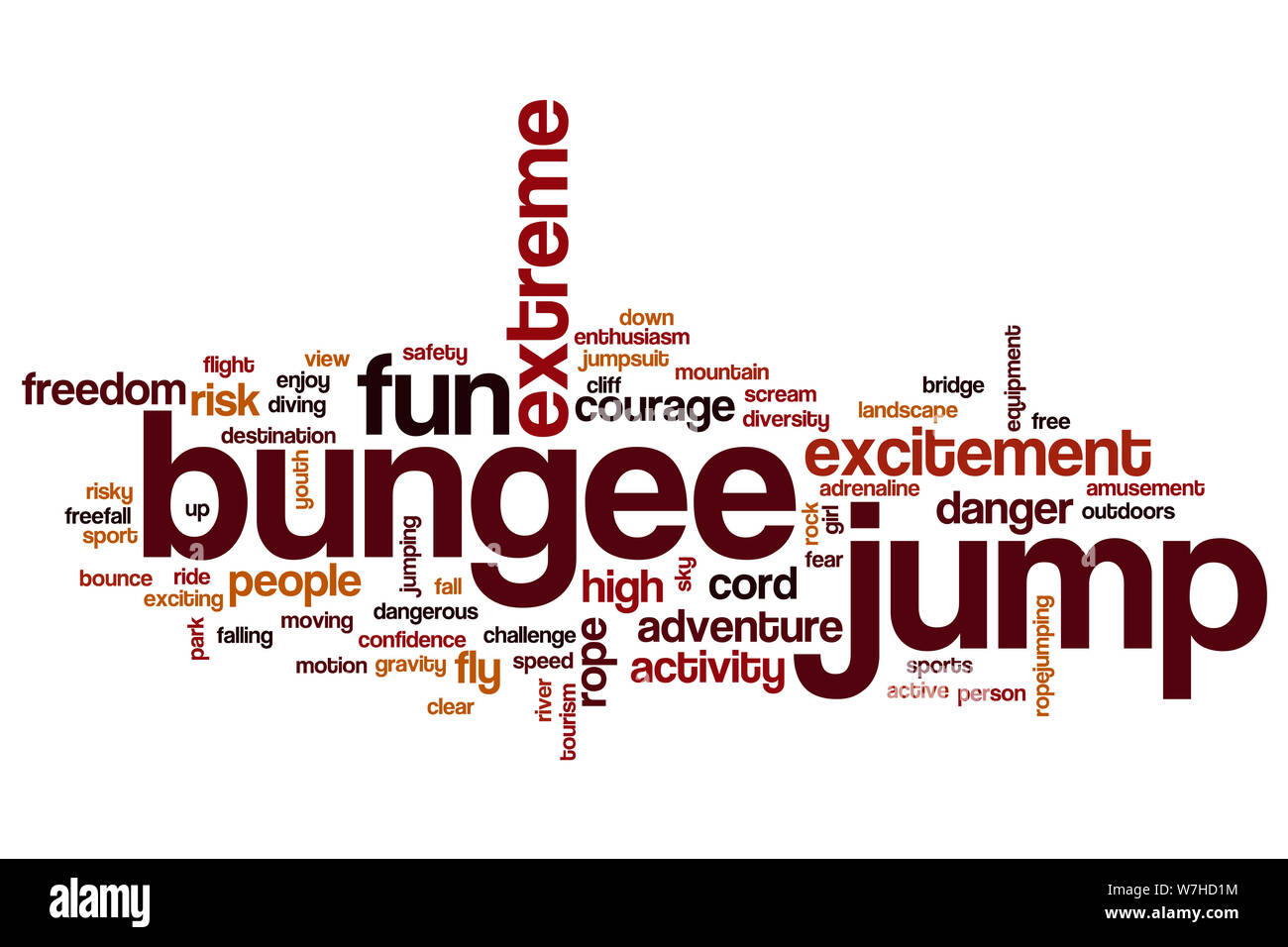 Bungee jumping bridge Cut Out Stock Images & Pictures Alamy