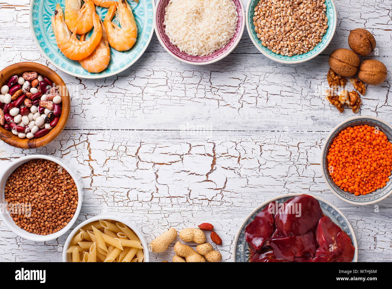 Natural products sources of copper Stock Photo Alamy