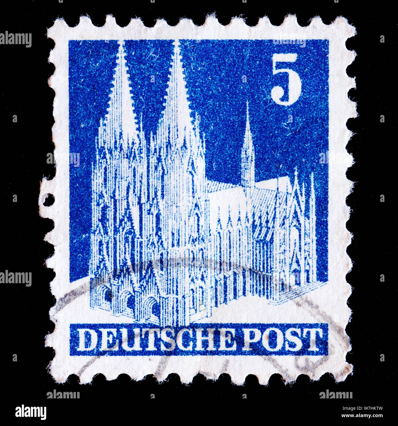 Postage stamp deutsche post cologne hi-res stock photography and images -  Alamy