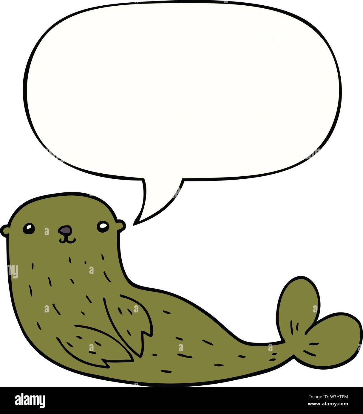 Seal talking Stock Vector Images Alamy