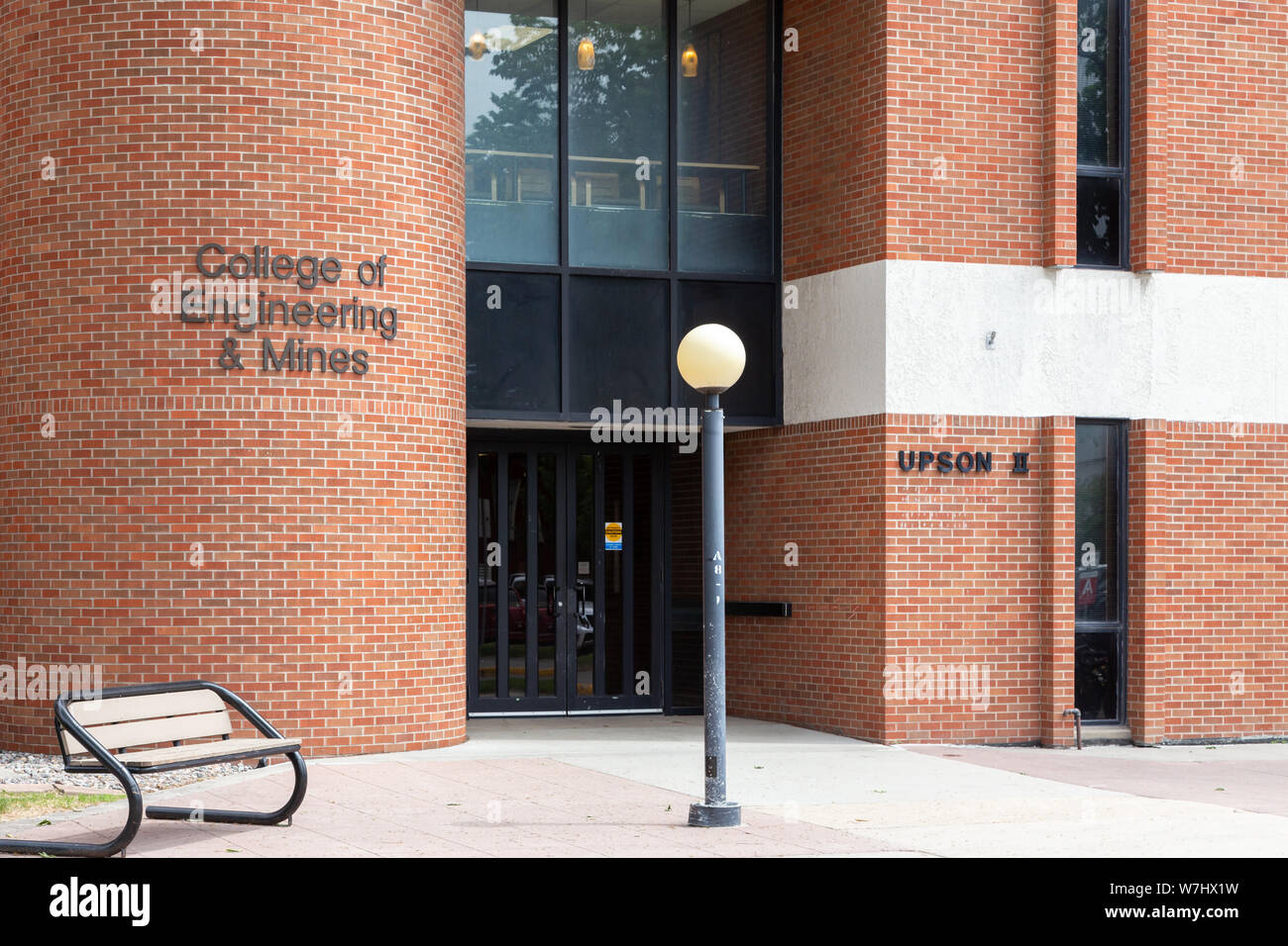 GRAND FORKS, ND/USA - JUNE 28, 2019:  Upson Hall on the campus of the University of North Dakota Stock Photo
