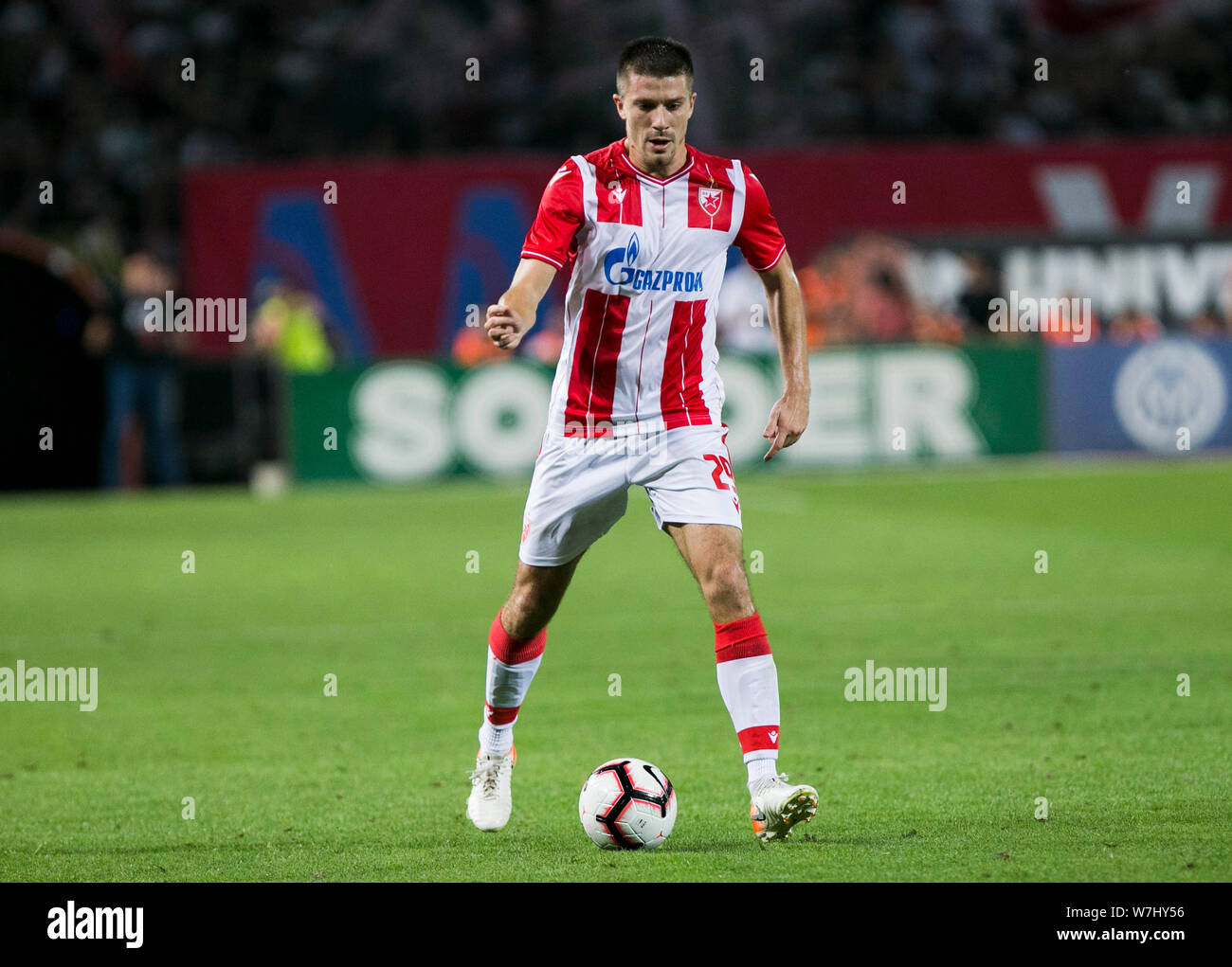 During Uefa Champions League First Qualifying Editorial Stock Photo - Stock  Image